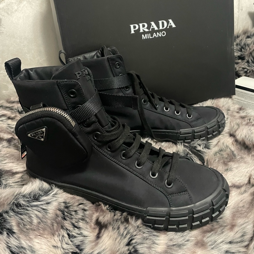 Prada Pouch Hightops